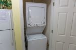 Keep Your Towels and Clothes Clean with the Convenience of a Washer/Dryer in the Condo